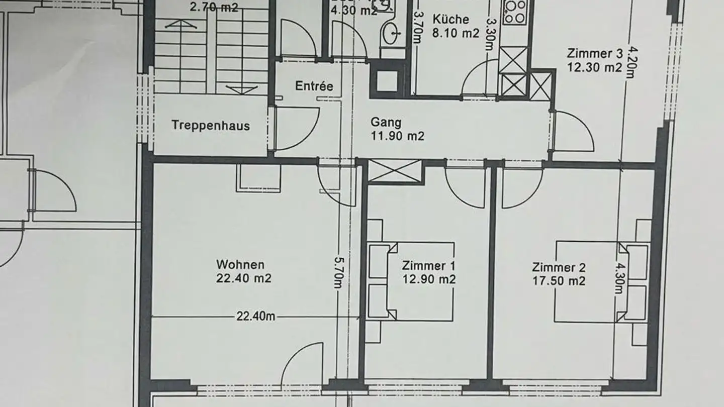 Appartamento in affitto - Bergstrasse 8b, 9100 Herisau - Foto 3