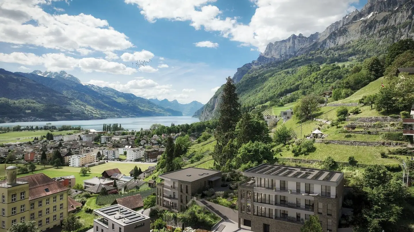 Stepped apartment for sale - Chriesisteiweg 3, 8880 Walenstadt
