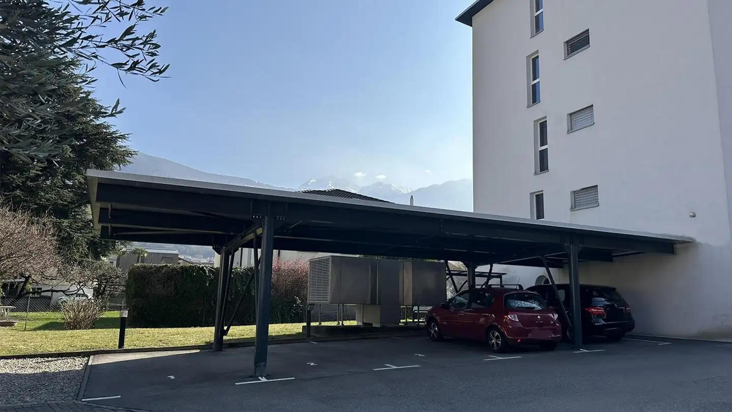 Covered parking space for rent - Viale Giuseppe Motta 40, 6500 Bellinzona