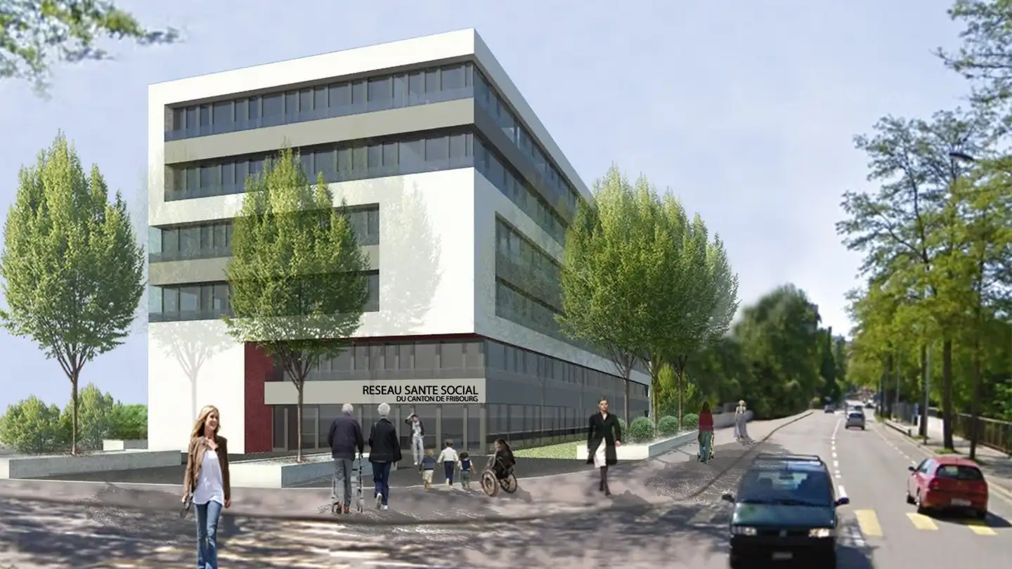 Bürofläche mieten - Route Saint-Nicolas-De-Flüe 2, 1700 Fribourg