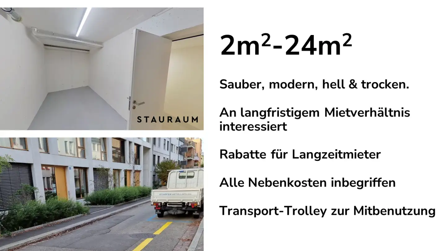 Espace de stockage à louer - Herrengrabenweg 58, 4054 Basel