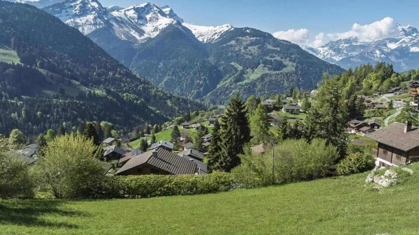 Constructible plot for sale - 1882 Gryon