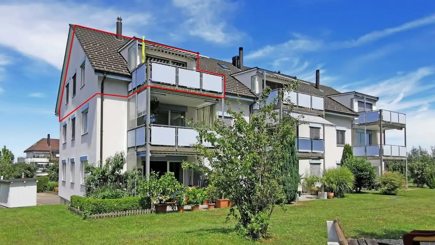 Attic flat for rent - Oberzelgstrasse 2, 9315 Neukirch (Egnach)