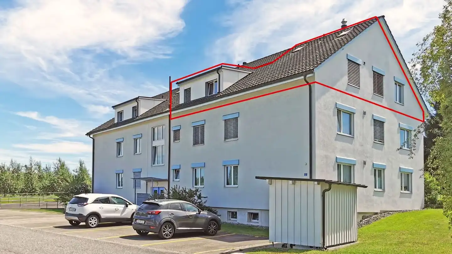 Attic flat for rent - Oberzelgstrasse 2, 9315 Neukirch (Egnach) - Photo 2
