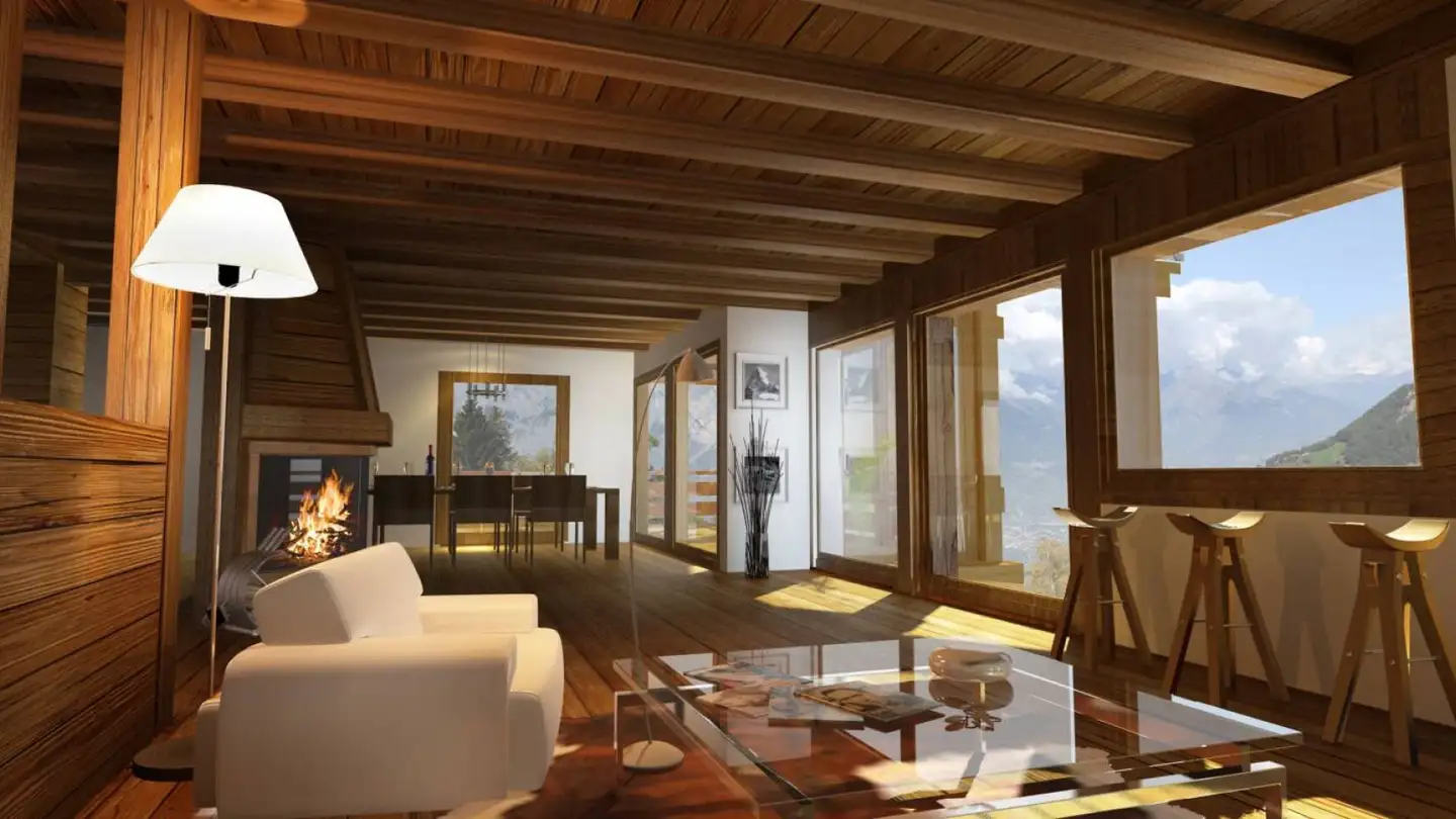 Chalet for sale - 1918 La Tzoumaz - Photo 2