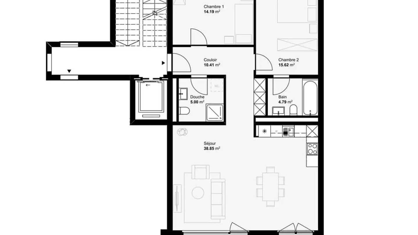 Appartement à vendre - Route De Neuchâtel, 2088 Cressier NE - Photo 3