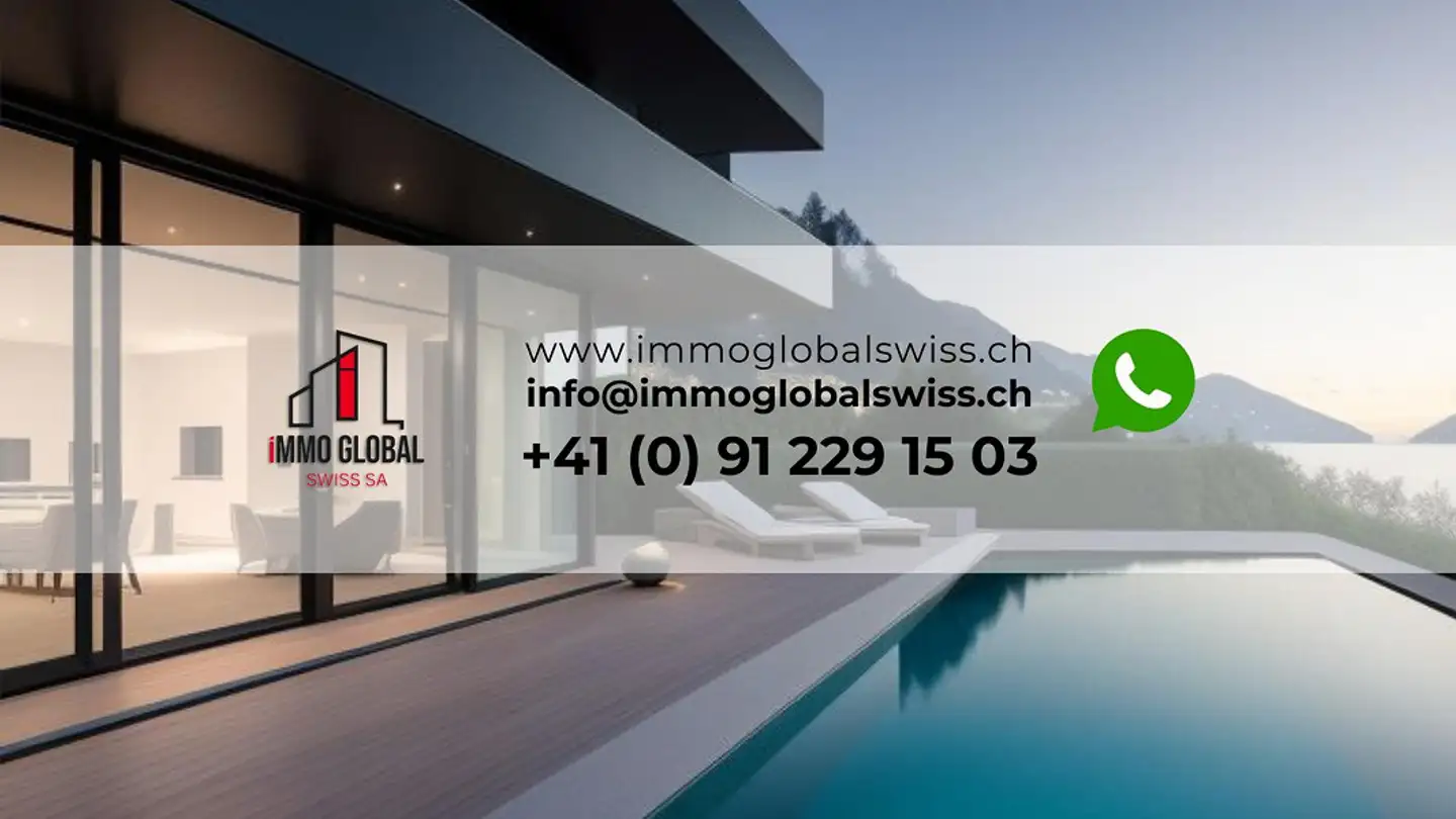 Maison jumelle à vendre - Quartiere Prà Comun, 6817 Maroggia