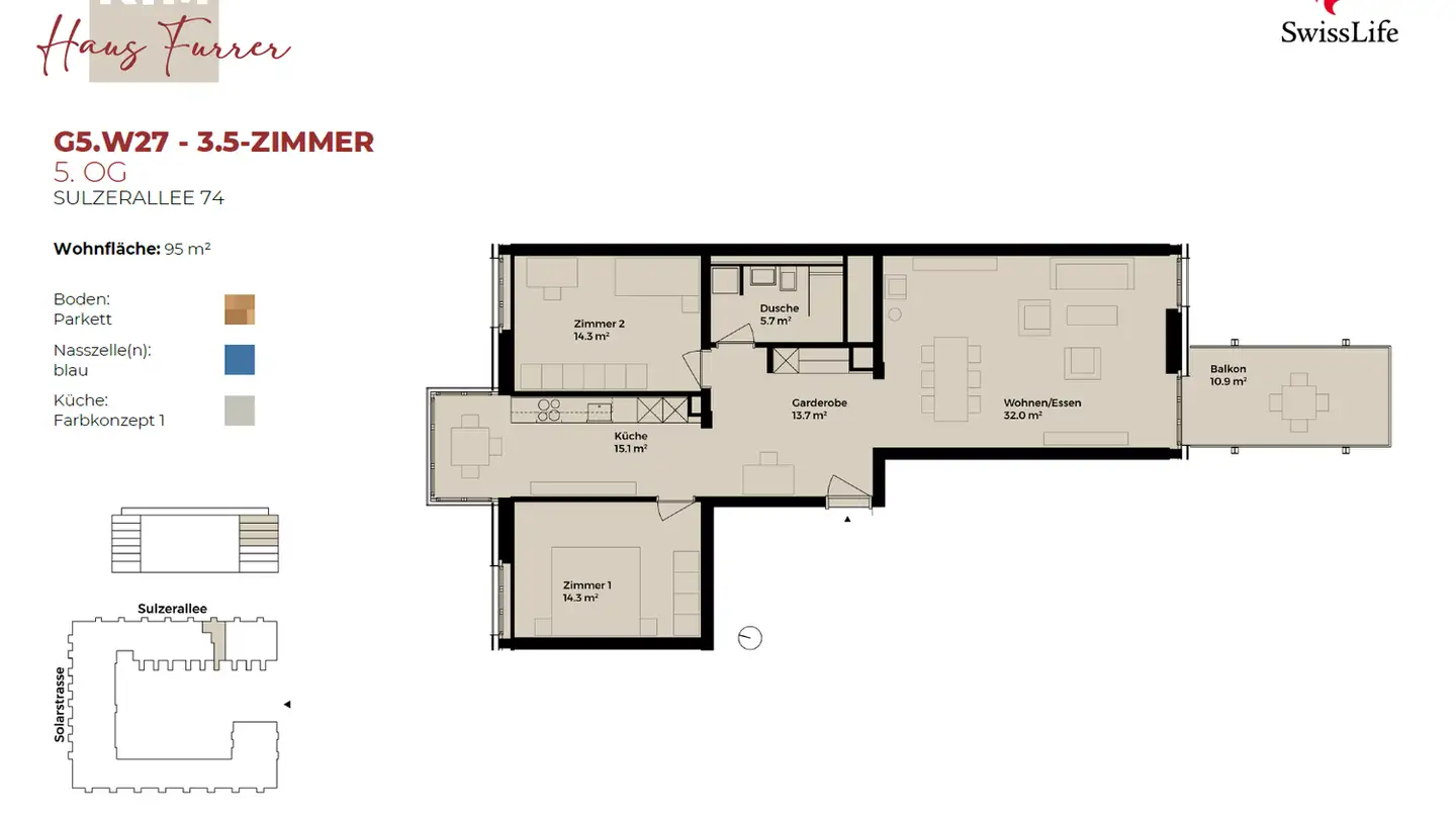 Appartamento in affitto - Sulzerallee 74, 8404 Winterthur - Foto 3