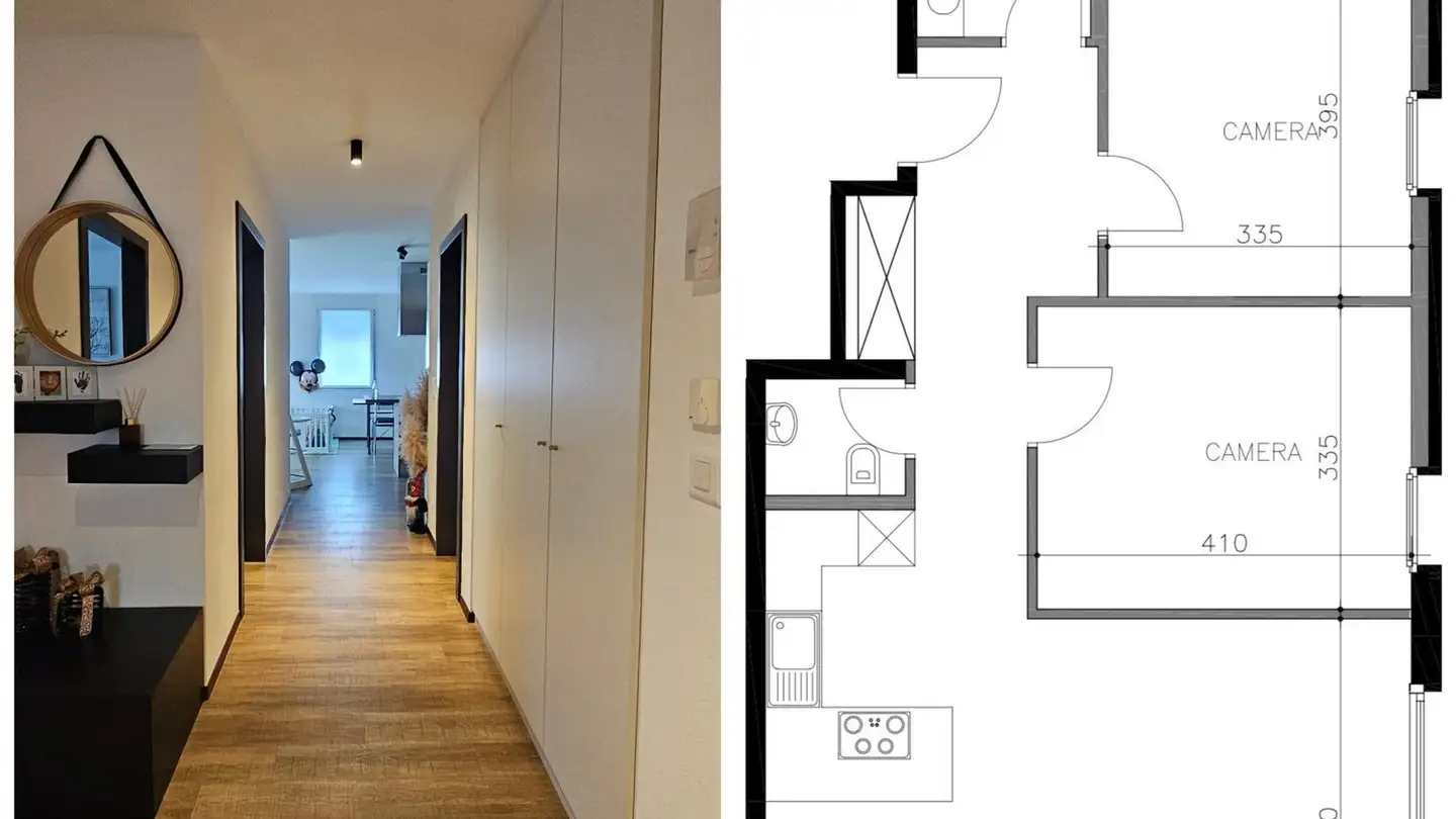 Appartamento in affitto - Via Del Tiglio 10f, 6512 Giubiasco