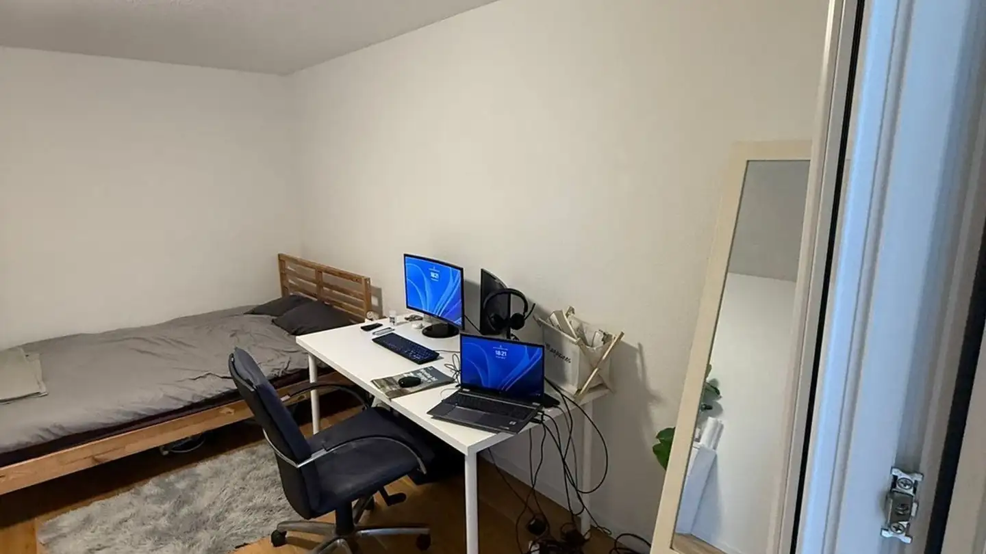 Chambre à louer - Lindenstrasse 40, 8302 Kloten - Photo 3