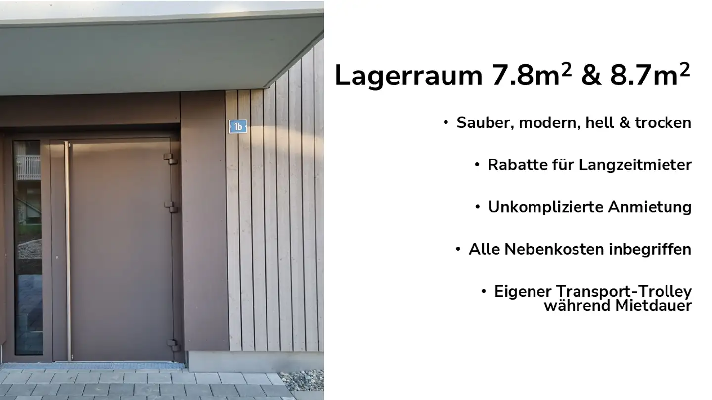Lagerraum mieten - Steckbornstrasse 1b, 8505 Pfyn