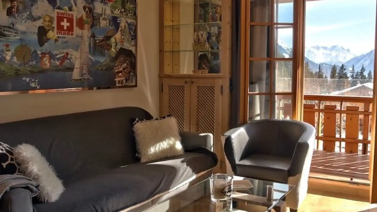 Appartement à louer - Route De La Résidence 20, 1885 Chesières - Photo 2