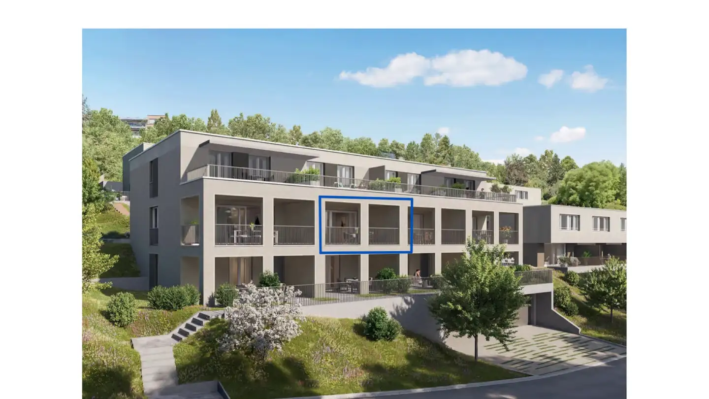 Appartement à louer - Sonnhaldenstrasse 7, 9113 Degersheim - Photo 2