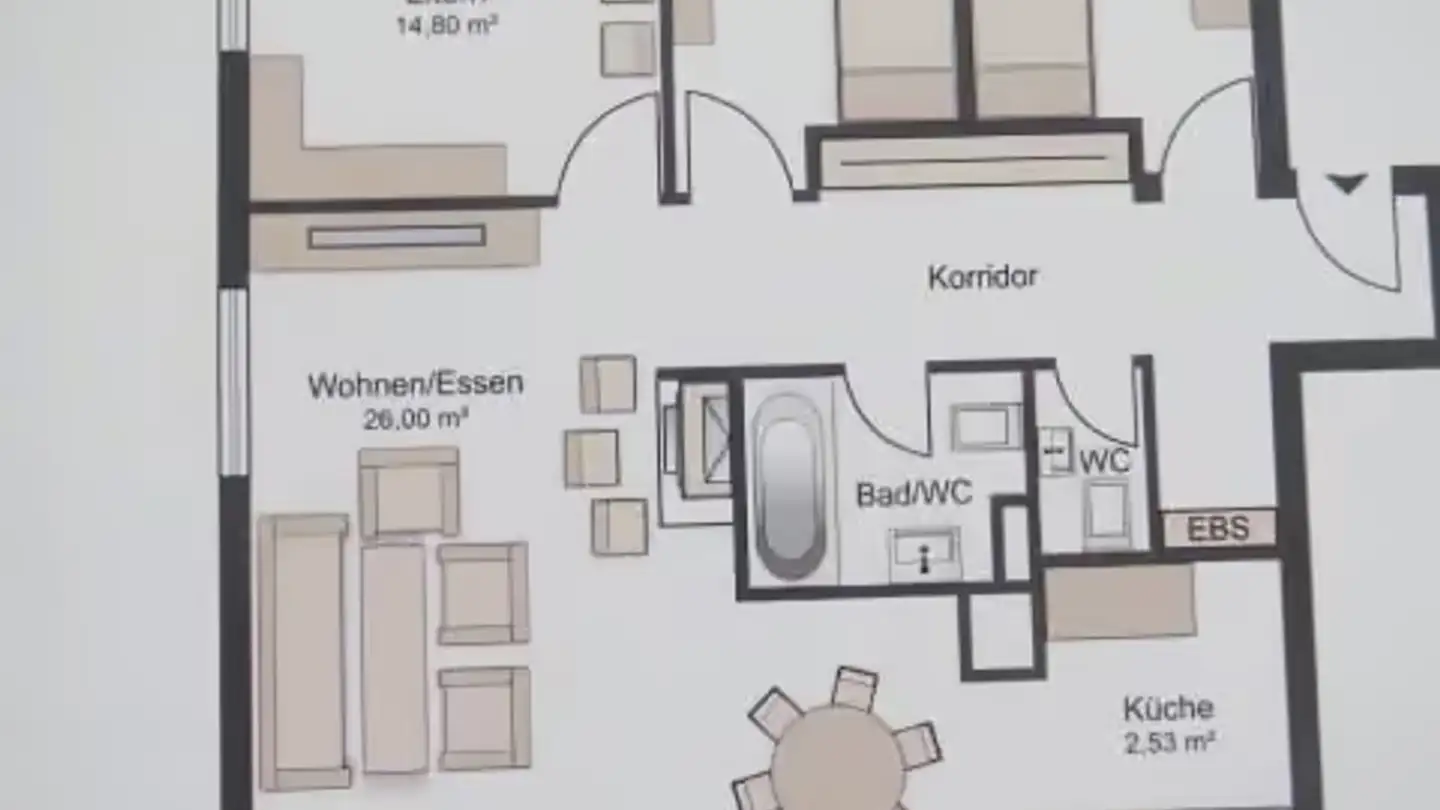 Apartment for rent - Schützenhausstrasse, 8424 Embrach - Photo 4