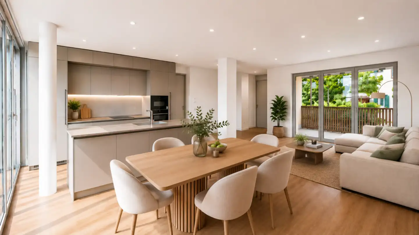 Appartement à louer - Binzstrasse 1, 8122 Binz