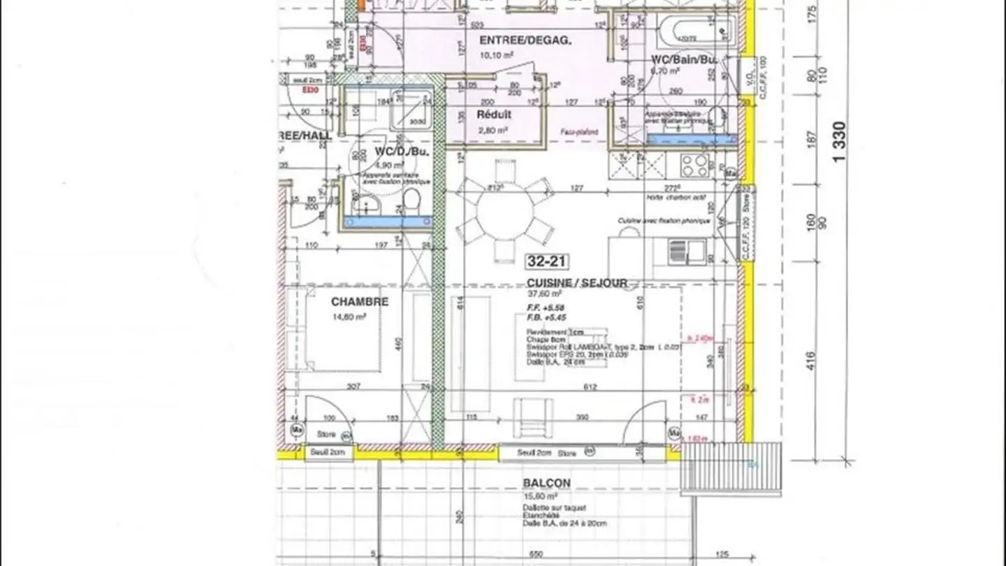 Appartamento in affitto - Route De Villeneuve 32, 1522 Lucens - Foto 2