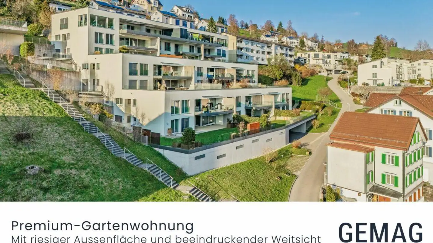Stepped apartment for sale - Sonnenbergweg 9, 9100 Herisau