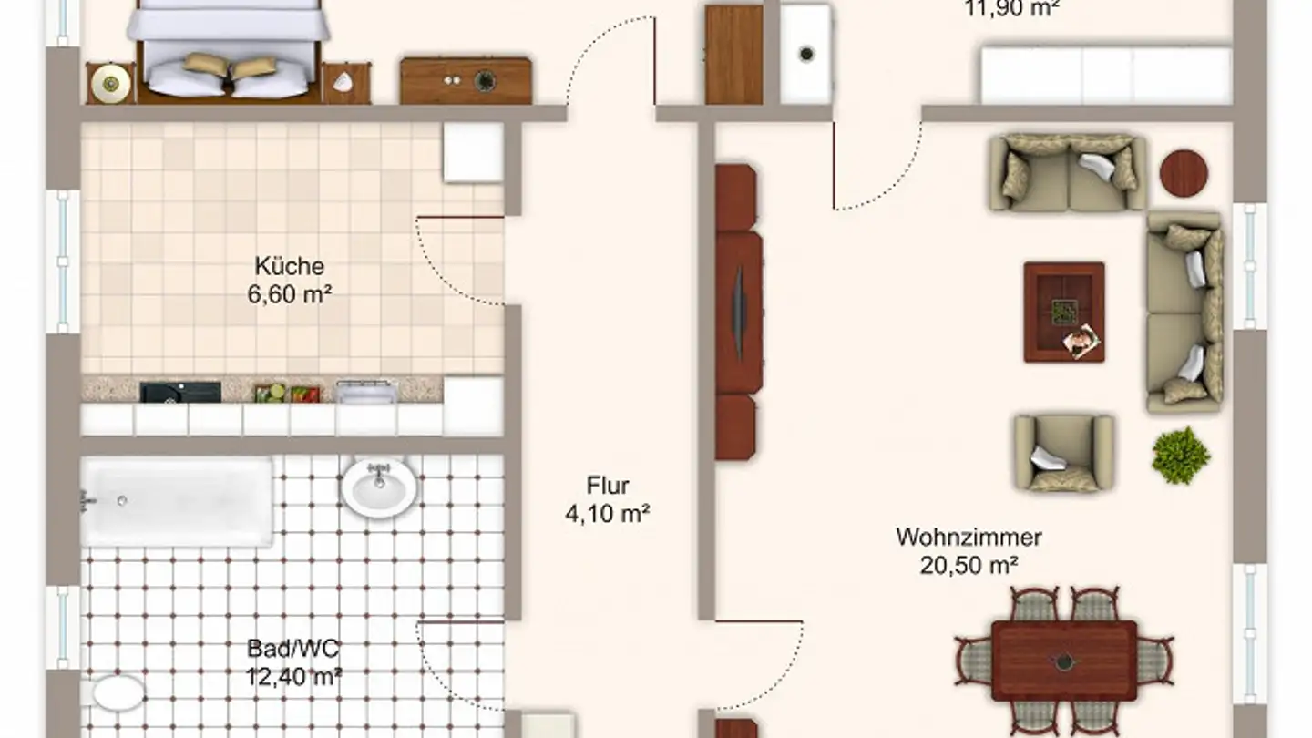 Apartment for rent - Sonnenstrasse 6, 9430 St. Margrethen SG - Photo 4