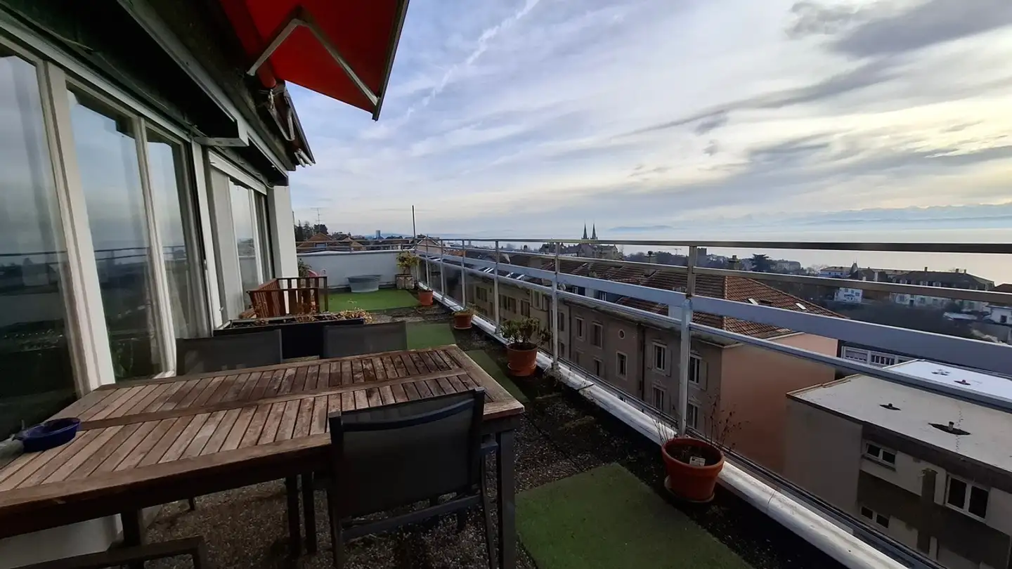 Penthouse for rent - 2000 Neuchâtel