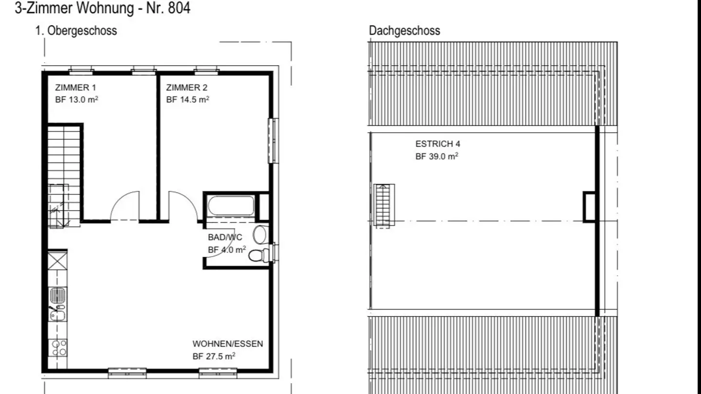 Apartment for rent - Mitteldorfweg 4a, 5243 Mülligen - Photo 3