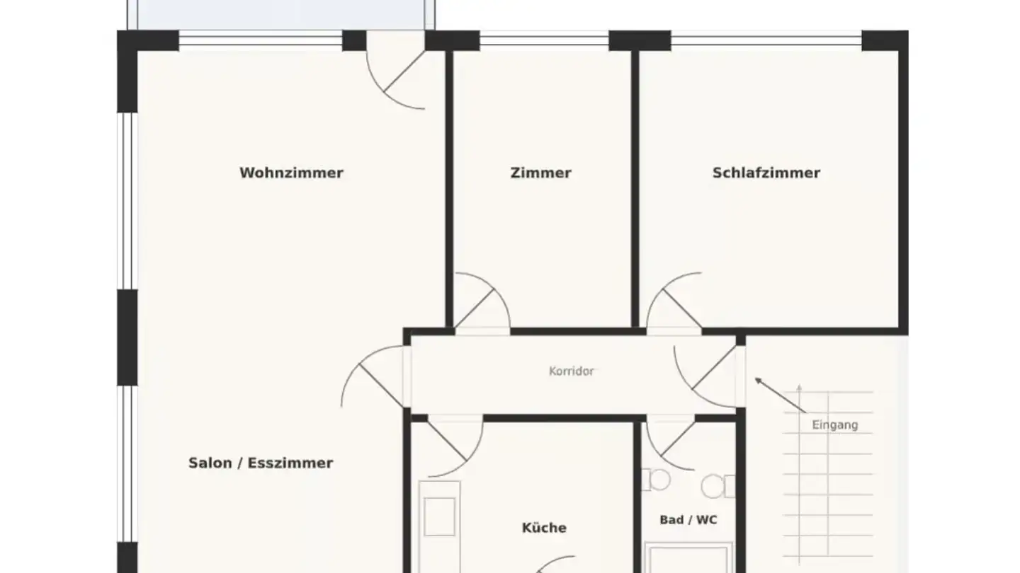 Wohnung mieten - Fichtenweg 2, 9470 Buchs SG - Foto 4