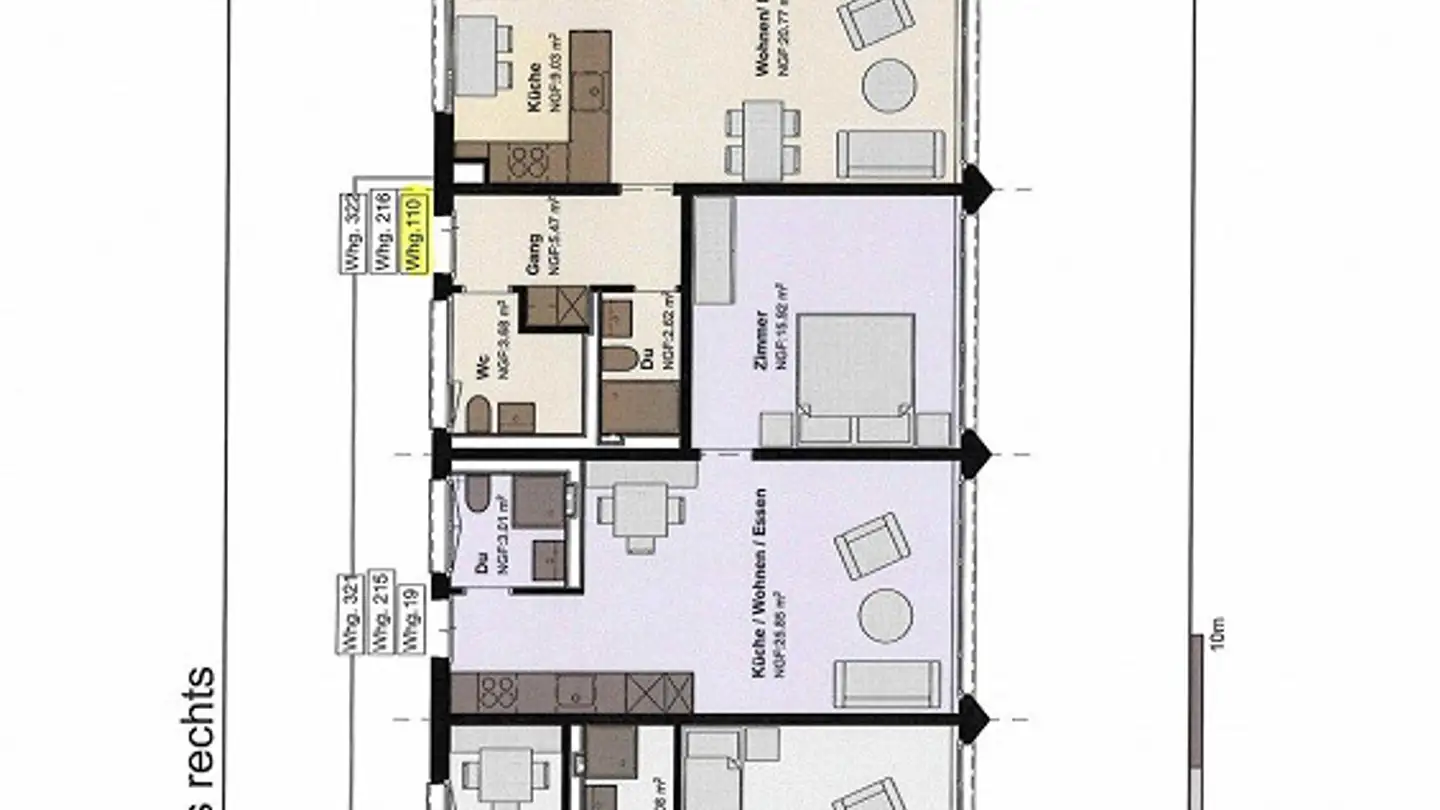 Appartamento in affitto - Hinterm Bach 34, 7000 Chur