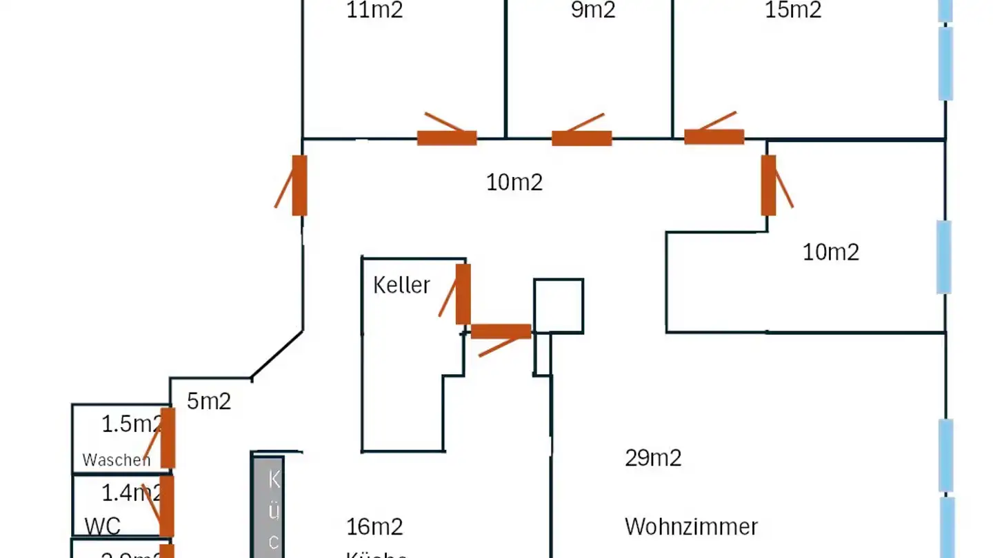 Wohnung mieten - Talstrasse 42, 5275 Etzgen