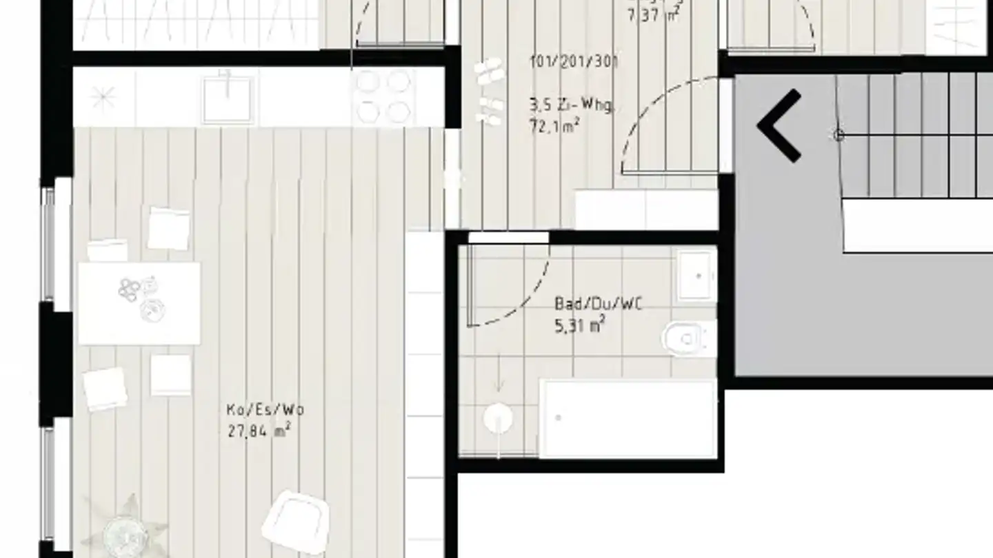 Apartment for rent - Steinhauserstrasse 54, 6300 Zug - Photo 3
