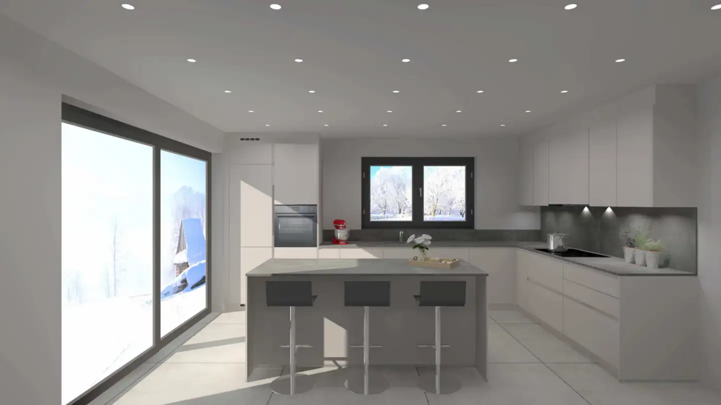 Maison individuelle à louer - 6524 Moleno