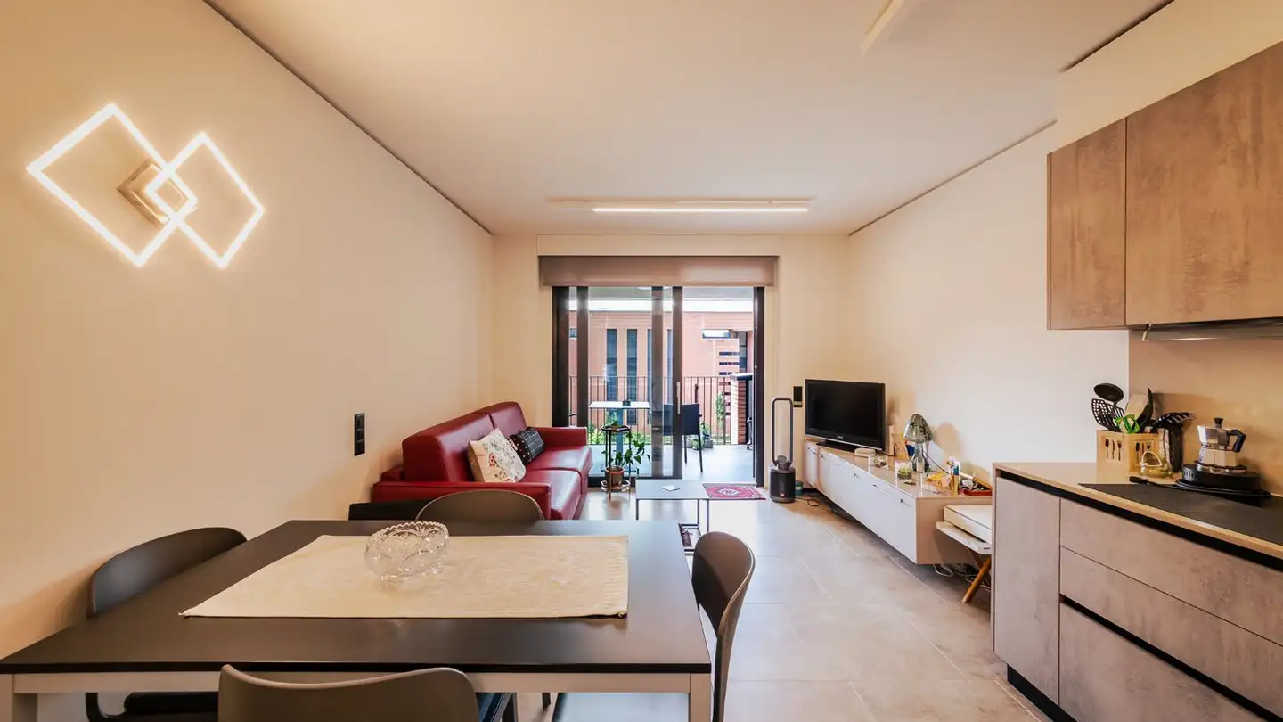 Möblierte Wohnung mieten - Via dell'Indipendenza 10, 6826 Riva San Vitale