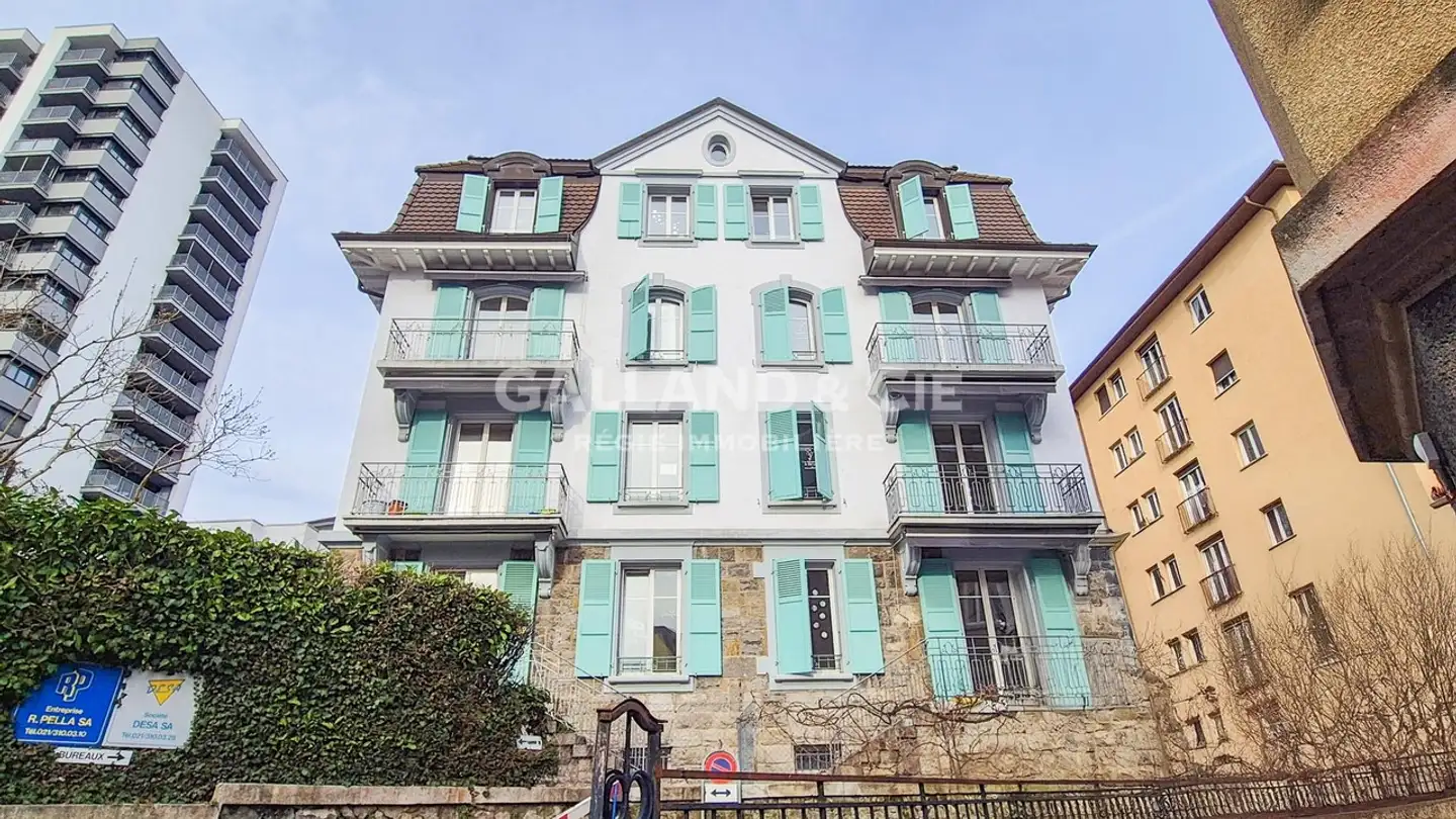 Appartement à louer - Avenue De Riant-Mont, 1004 Lausanne