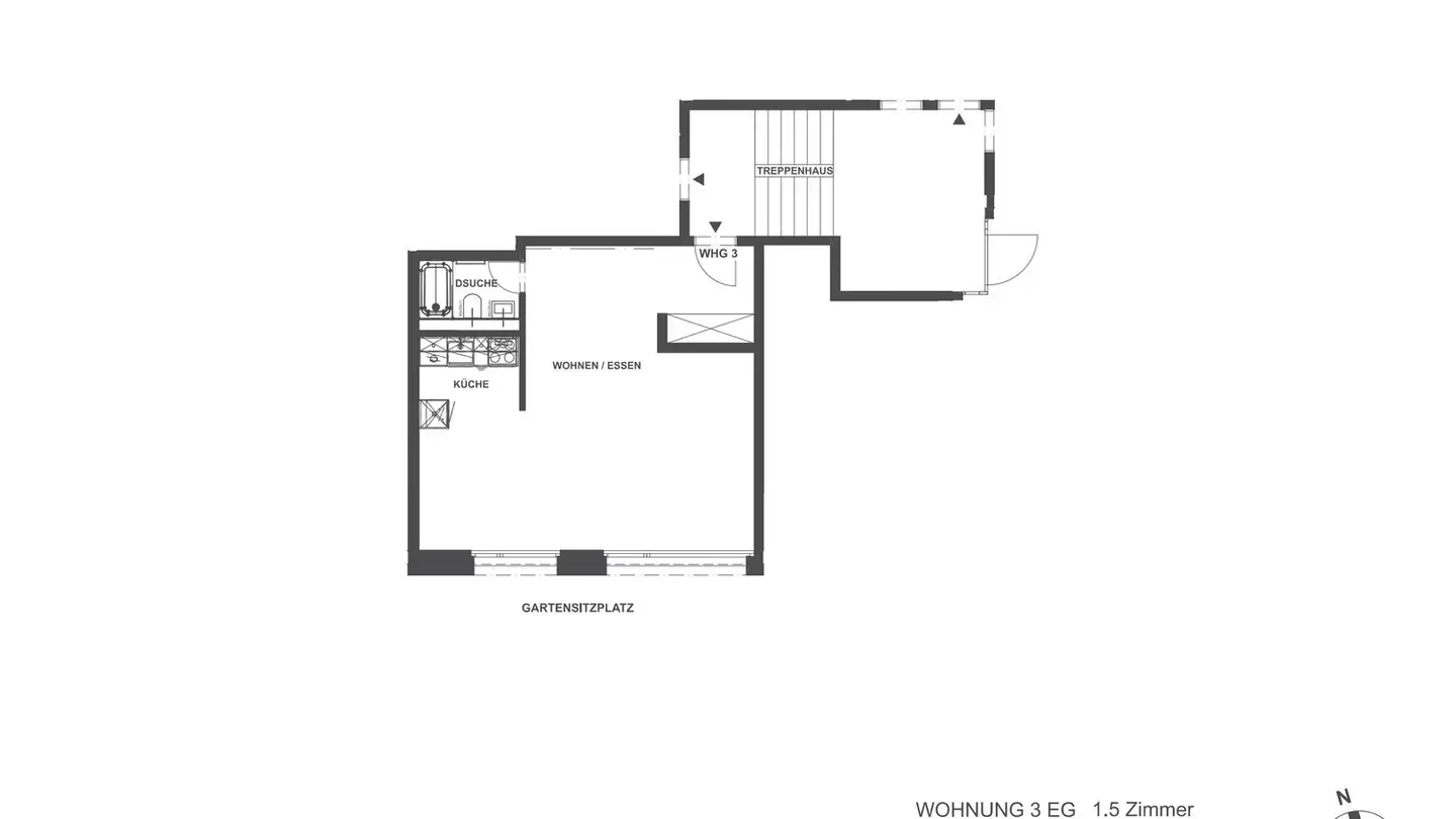 Apartment for rent - Breitenstrasse 17, 8134 Adliswil - Photo 2