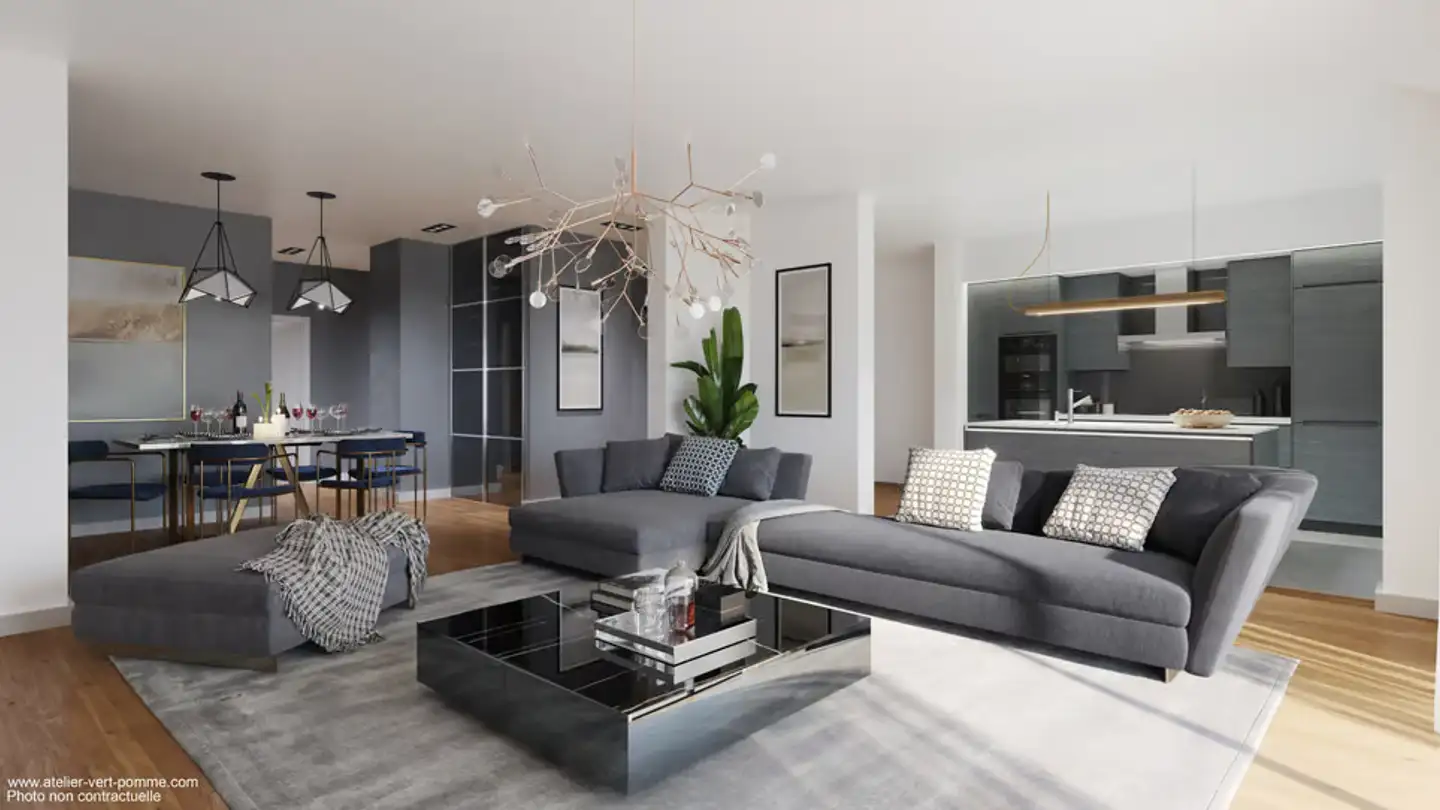Apartment for rent - Chemin Du Champ-Baron 10, 1209 Genève - Photo 4