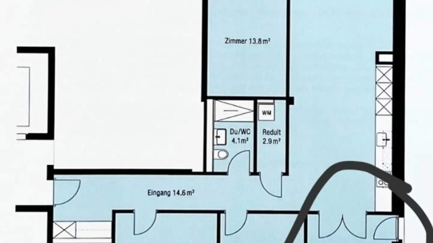 Zimmer mieten - Naphtastrasse 4, 8005 Zürich - Foto 2