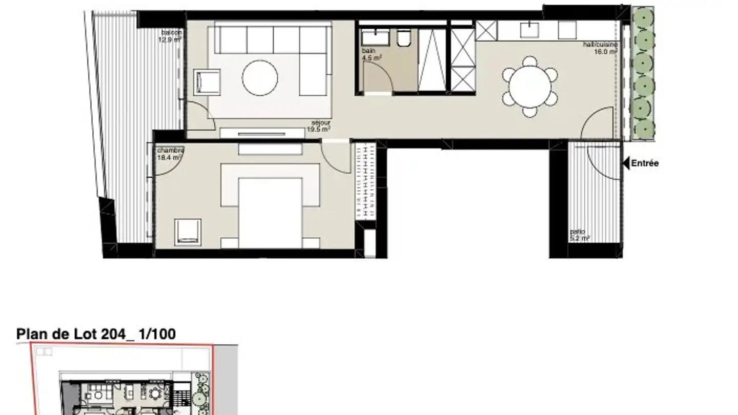 Appartement à vendre - 1920 Martigny