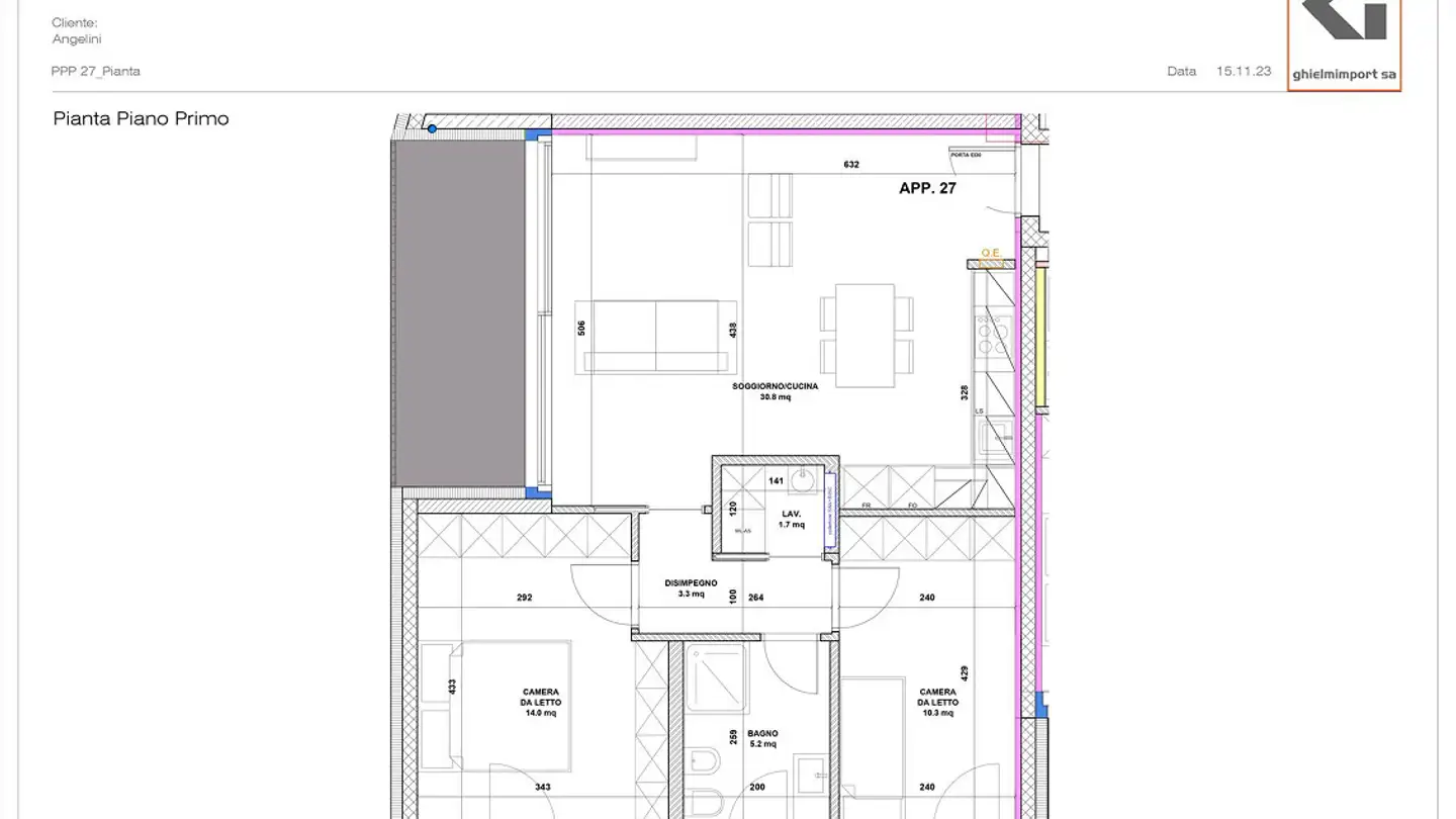 Apartment for sale - Al Guast 27, 6528 Camorino - Photo 3