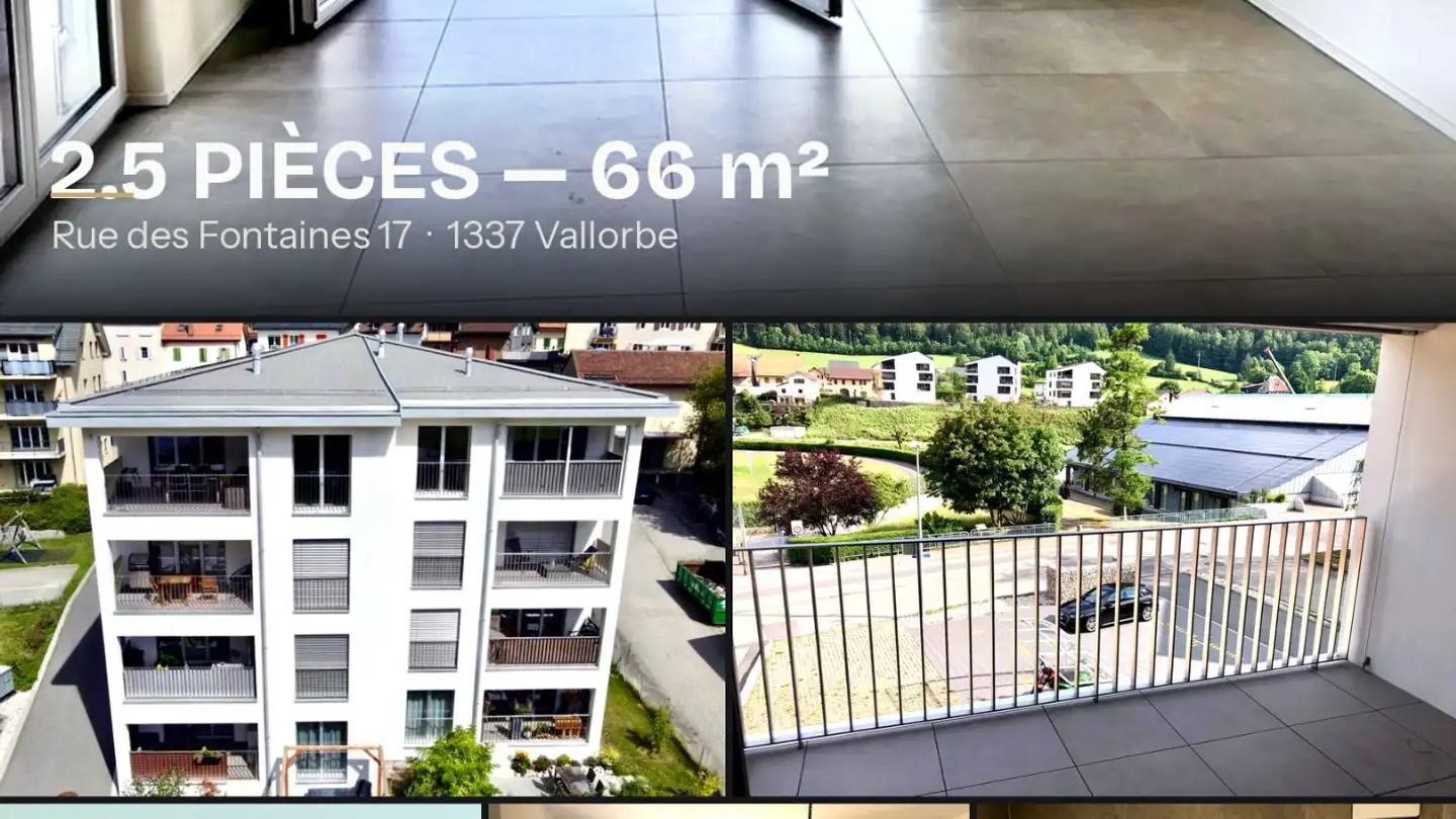 Appartamento in affitto - Rue Des Fontaines 17, 1337 Vallorbe