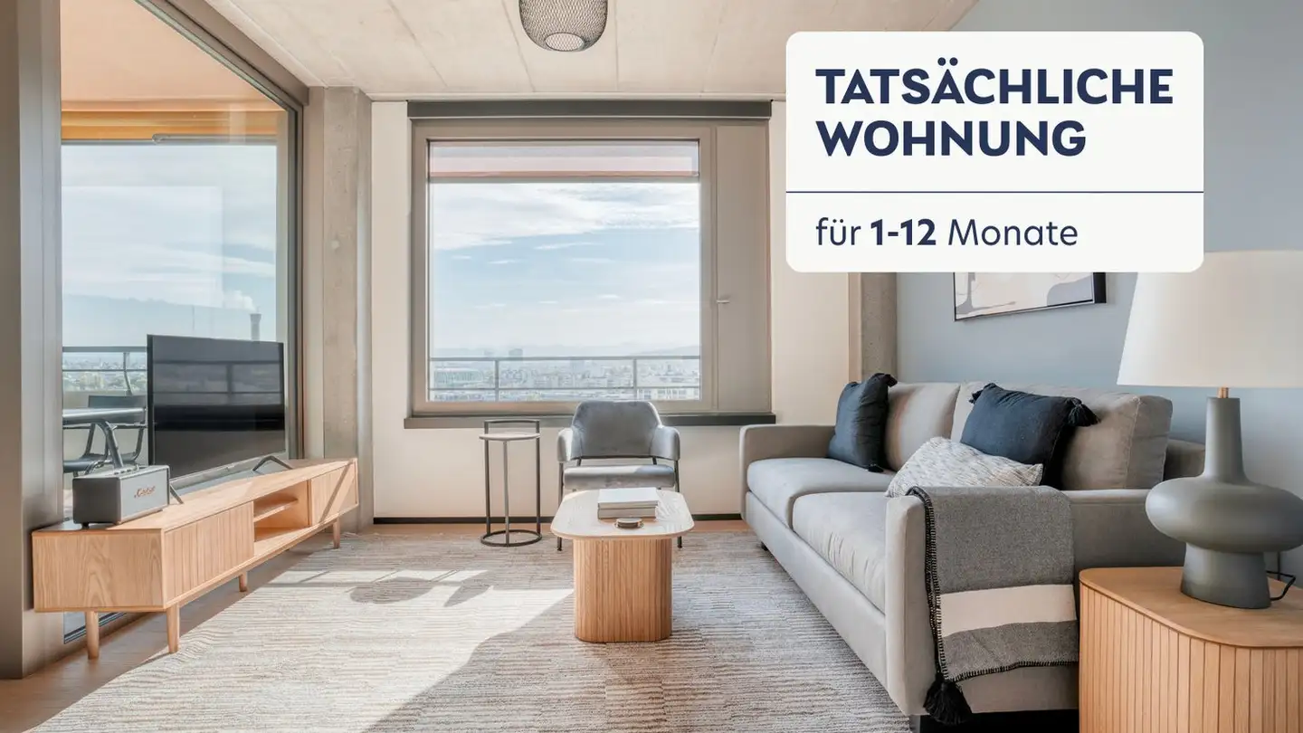 Furnished apartment for rent - Leutschenbachstrasse 46, 8050 Zürich