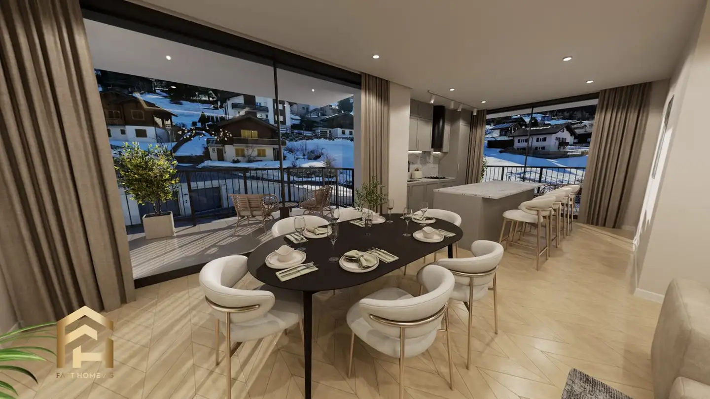 Appartamento in vendita - 3944 Unterbäch VS - Foto 3