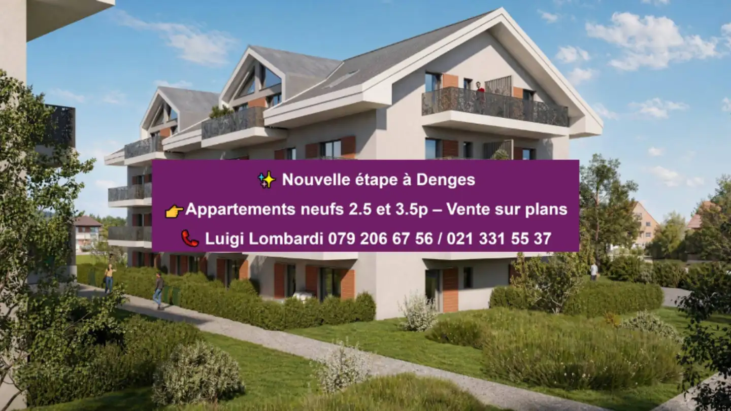 Appartement à vendre - 1026 Denges