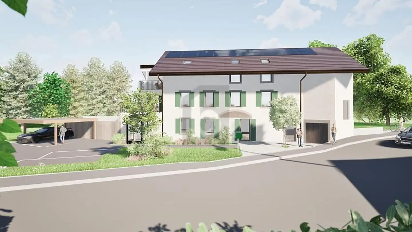 Mischgenutztes Gebäude kaufen - 1318 Pompaples