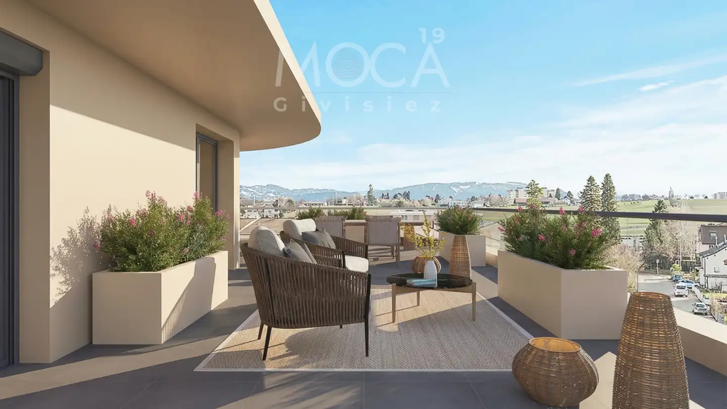 Apartment for rent - Route Du Mont-Carmel 19, 1762 Givisiez - Photo 3