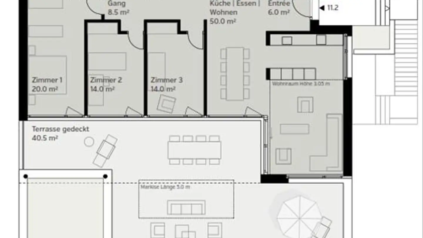 Appartamento a gradini in vendita - Buacherstrasse 9, 5452 Oberrohrdorf - Photo 2