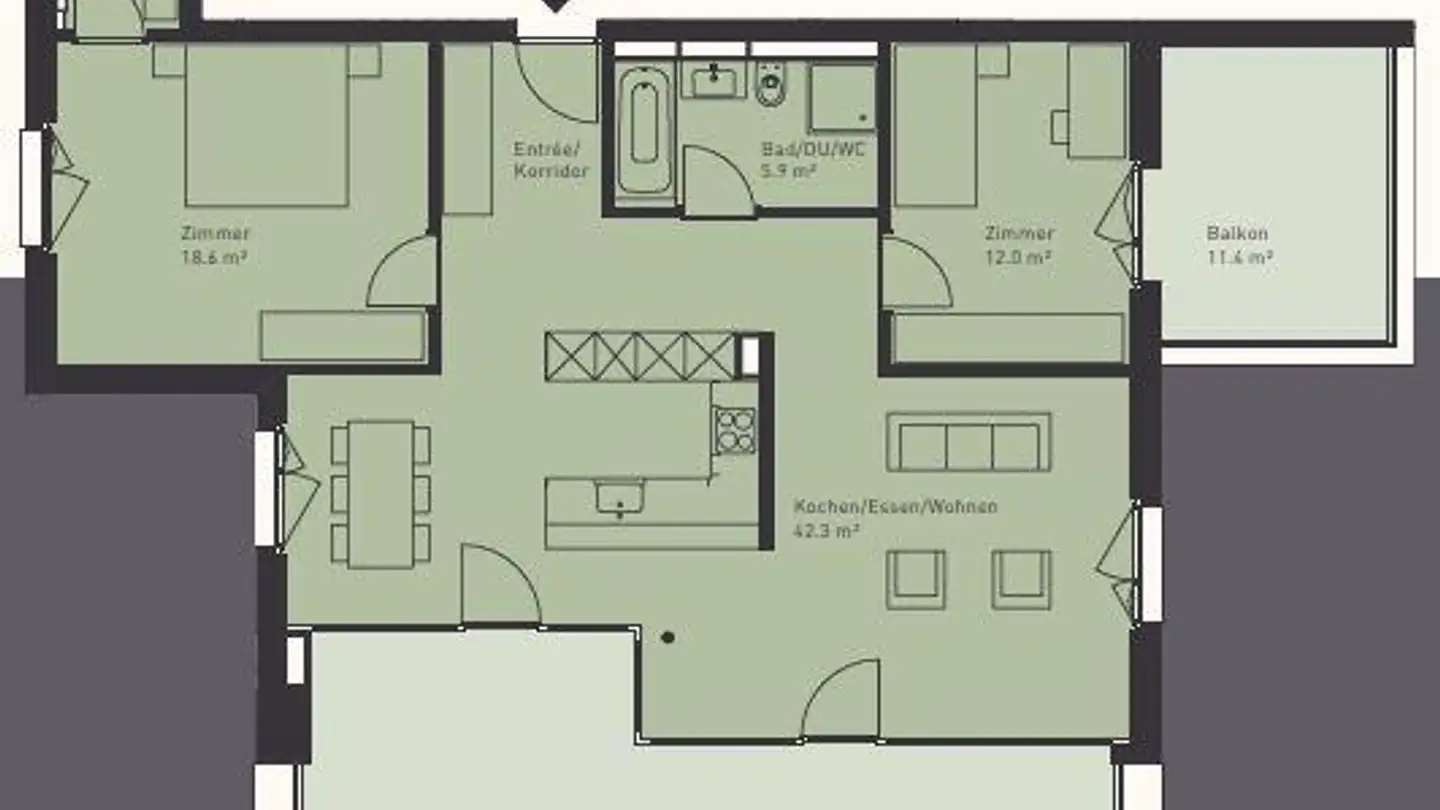 Appartamento in affitto - Pfalzweg 34, 5603 Staufen - Foto 2