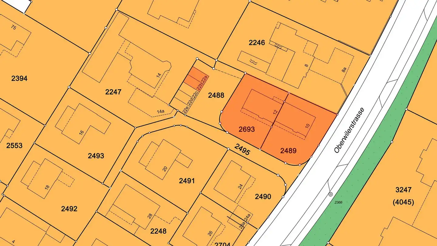Constructible plot for sale - Oberwilerstrasse 10, 4103 Bottmingen