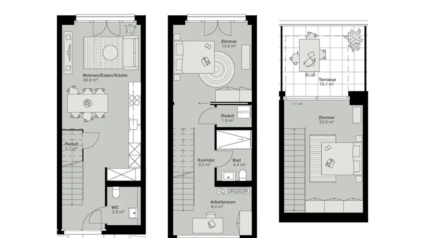 Appartamento in affitto - Badstrasse 30, 5400 Baden - Photo 4