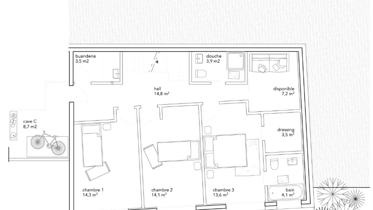 Duplex à vendre - Route des Planches 52, 1653 Crésuz - Photo 3