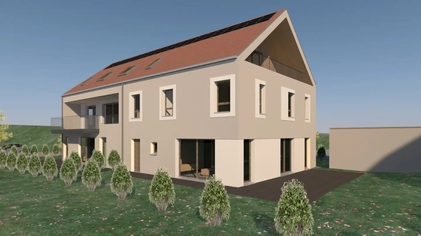 Casa bifamiliare in vendita - Route De L'ancien-Pont 10, 1786 Sugiez