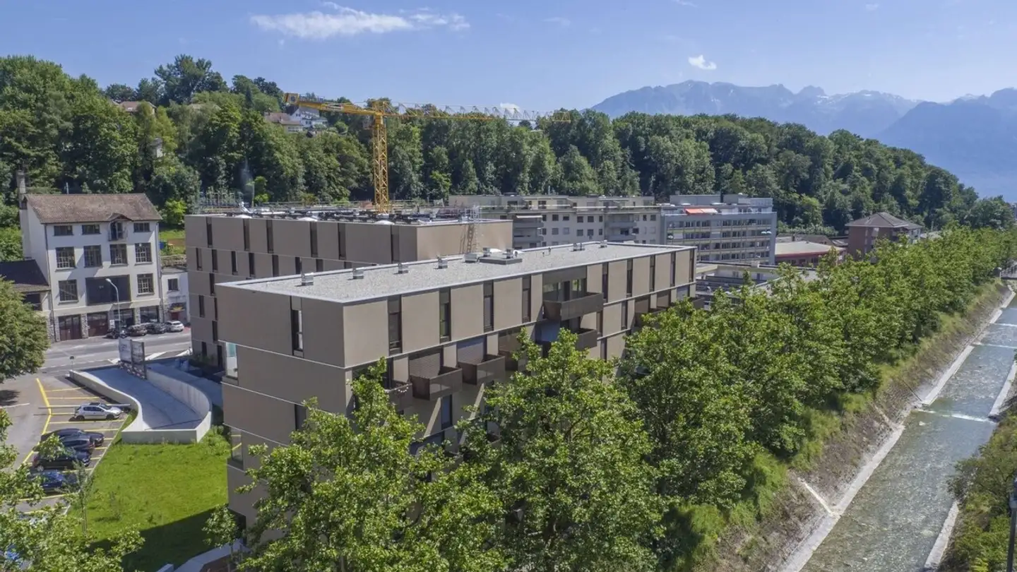 Parcheggio esterno in affitto - Avenue De Gilamont 21a, 1800 Vevey