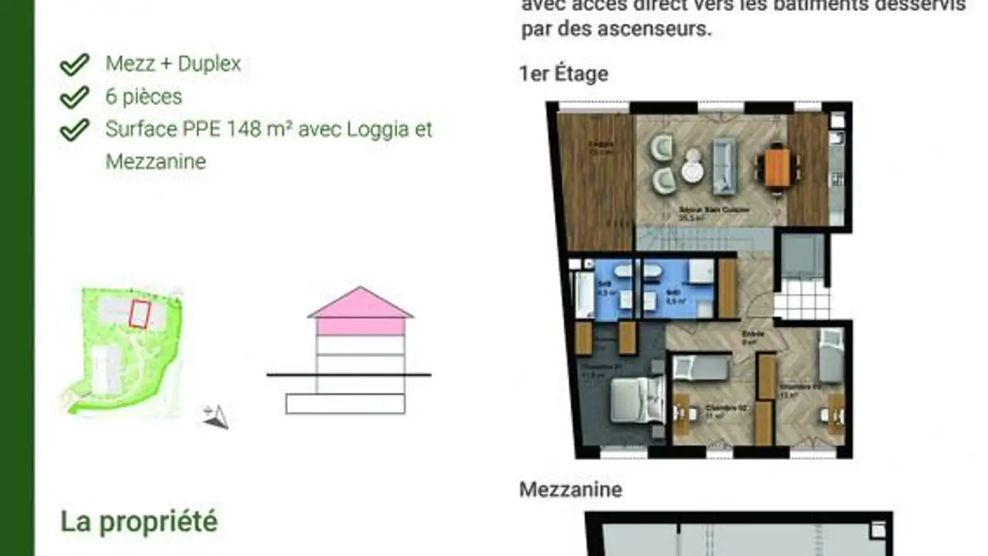Wohnung kaufen - Route D' Aire-La-Ville 147, 1242 Satigny - Foto 2